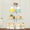 Clear 14" Round 4 Tier Acrylic Cupcake Dessert Display Stand Set Party Home